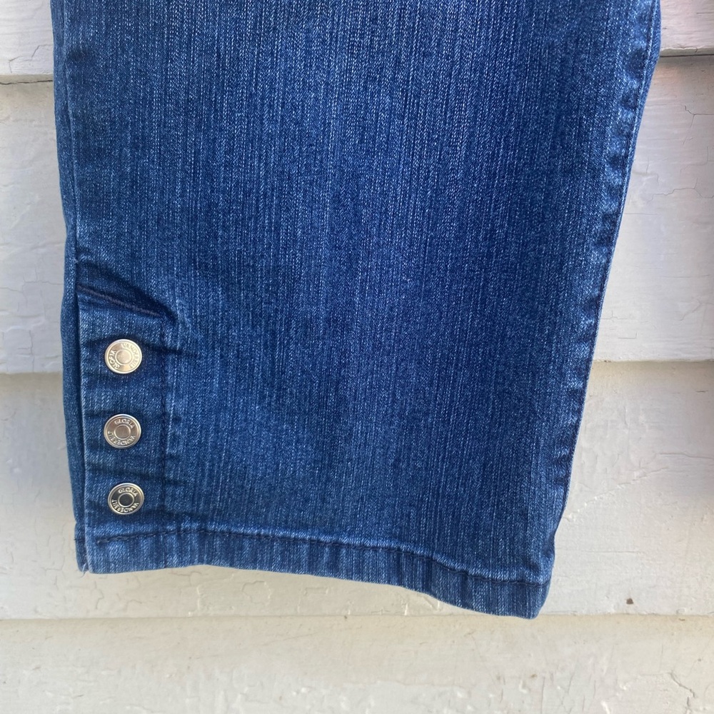 Gloria Vanderbilt Blue Capri Jeans 8P - Picture 4 of 7